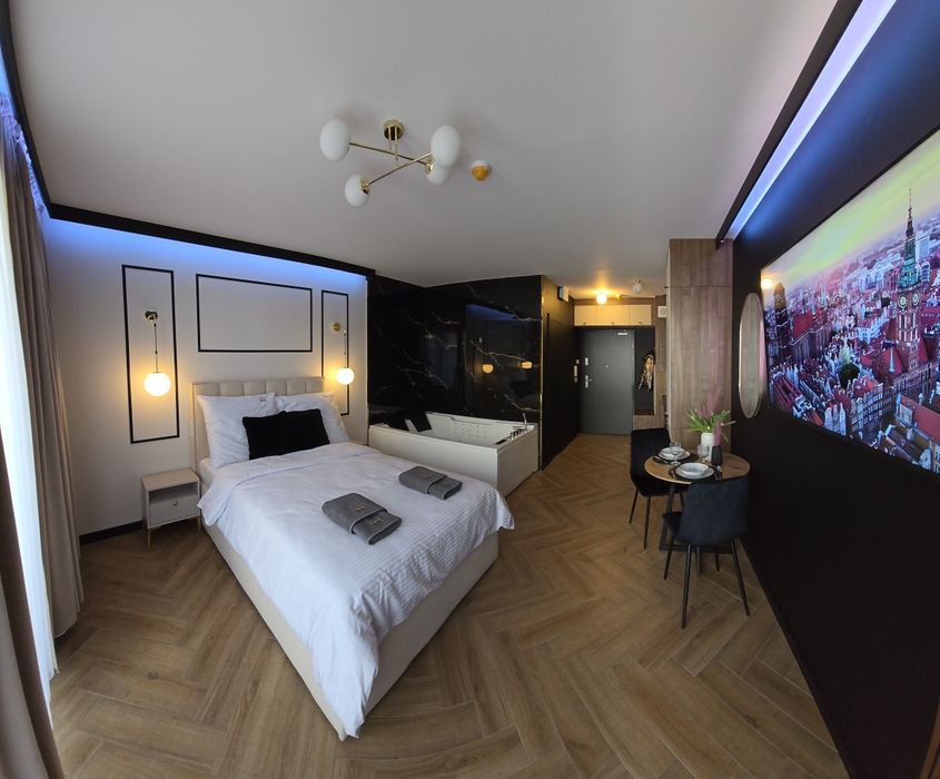 Apartamentu z jacuzzi nad Motławą -wolne od 30.08