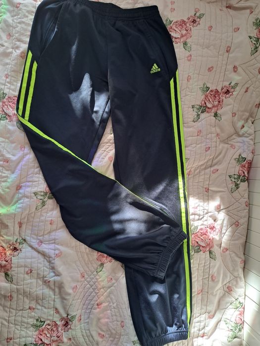 Spodnie adidas granatowe
