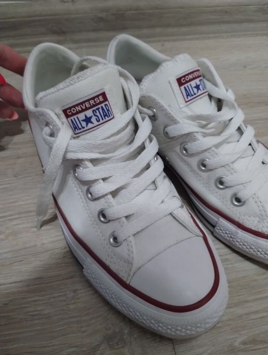 Converse białe niskie oryginalne trampk all star 38i