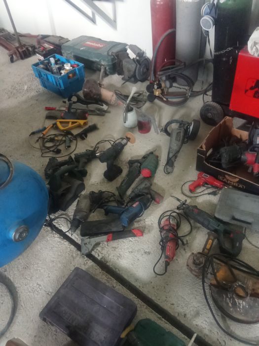 Ferramentas oficina mecânica e pintura