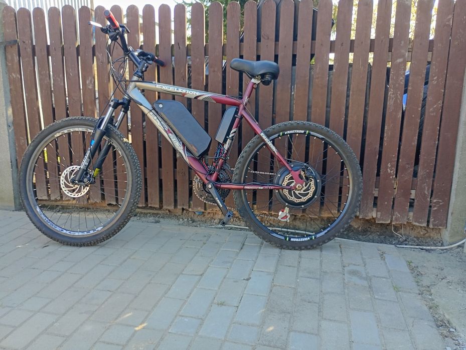 Rower elektryczny 1000  nowy silnik, amortyzator