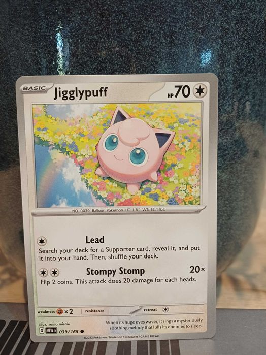Carta Pokémon Jigglypuff #39