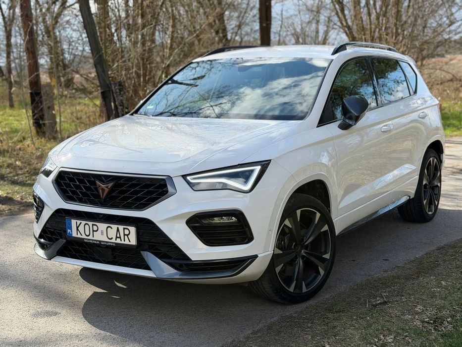 Cupra Ateca VZ 300KM FV23% ASO Bezwypadkowa Beats SideAssist KeyLessGo Kamery 360