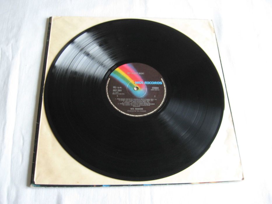 Пластинка виниловая Neil Diamond " Hot August Night "  1972  England