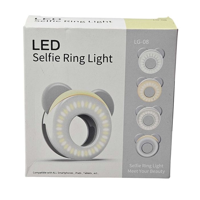 Lampka Selfie Ring Light z klipsem do telefonu