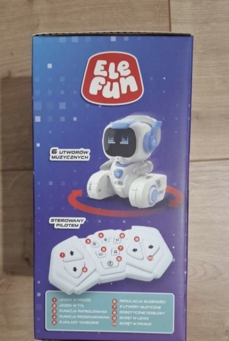 Robot interaktywny ele fun
