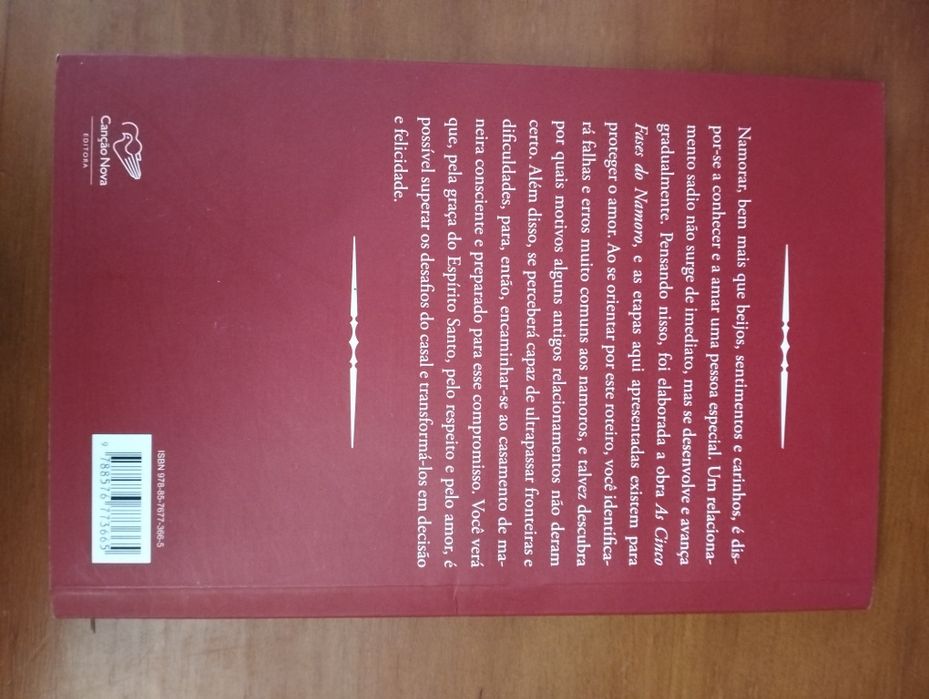 Livro As cinco fazes do namoro