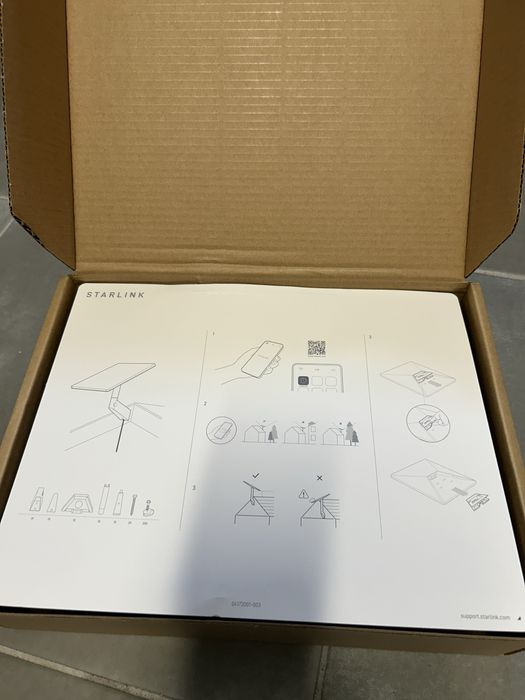 Suporte de parede oficial para Starlink Mini