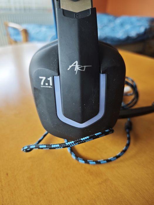 Słuchawki gamingowe USB 7.1 Art podświetlane LED