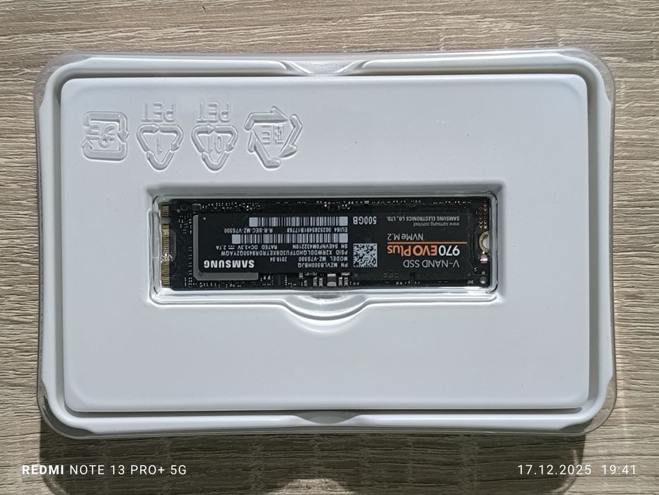 SSD Samsung 970EVO Plus 500GB M.2 NVMe