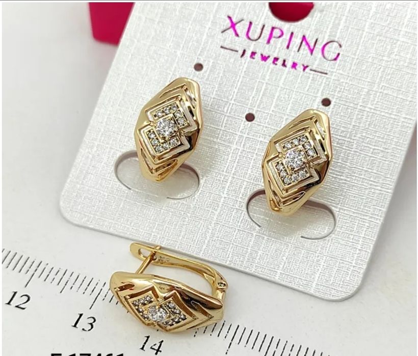 Сережки з медичного золота. Хорошої якості