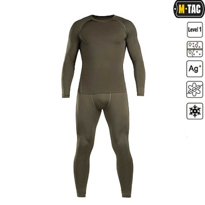 Військова тактична термобілизна M-Tac ThermoLine Olive. Є розміри.