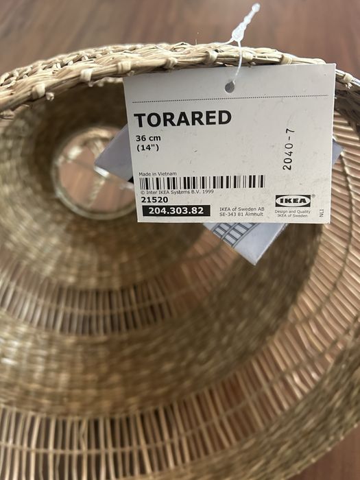 Abajur Torared ikea