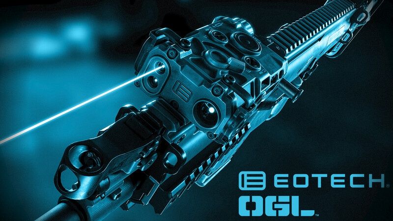 EOTech OGL (On Gun Laser), тактичний блок, лцу. Металевий.