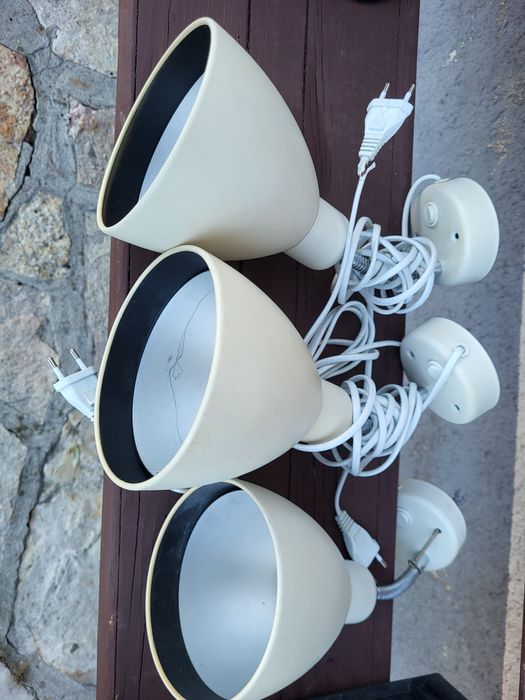 3 lampy naścienne IKEA