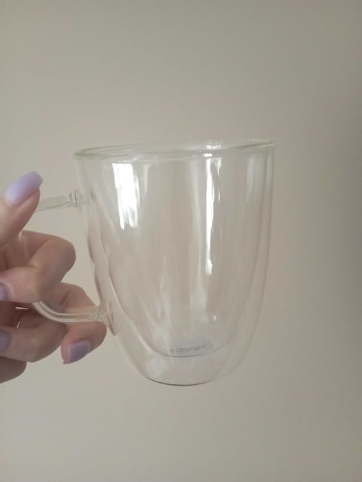 Прозрачные чашки
