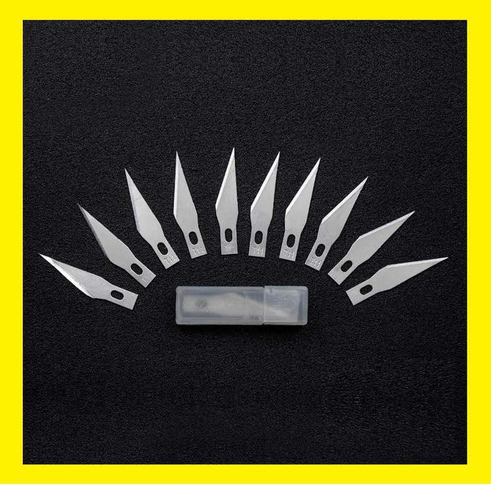 ТОП! Запасні леза для макетного ножа, скальпеля, ножа для творчості