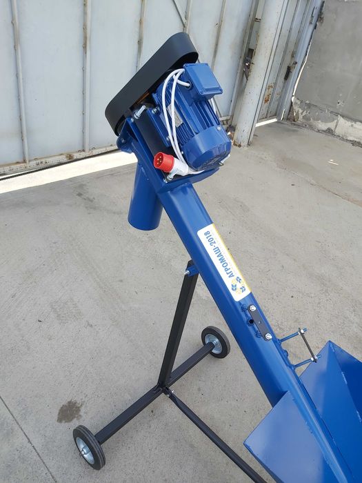 Шнековый погрузчик (винтовой конвейер, транспортер зерна), шнек 108х6