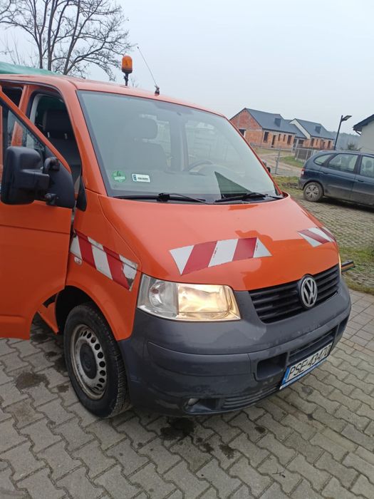 Volkswagen transporter T5 doka z plandeka 2008 ,1.9 TDI ,102 km