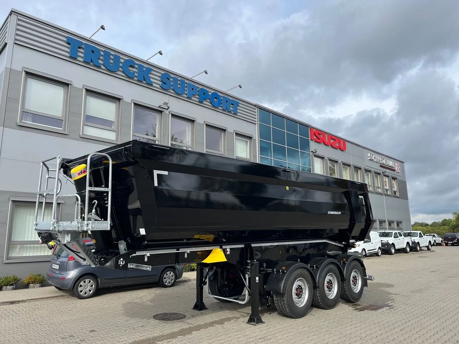 Schwarzmuller Stalowa wywrotka 27 m3/ 4x4/ wysokie siodło 1.400 mm  Stalowa wywrotka/ 4x4/ wysokie siodło 1.400 mm