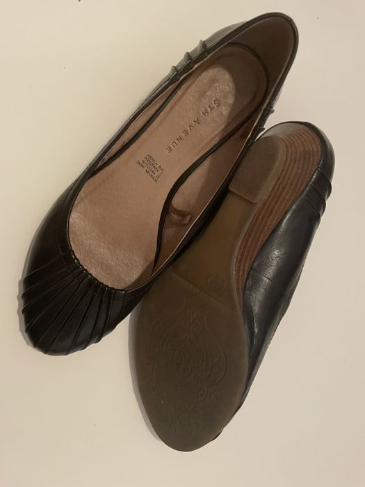 Baleriny pantofelki czółenka buty 5th avenue r.36