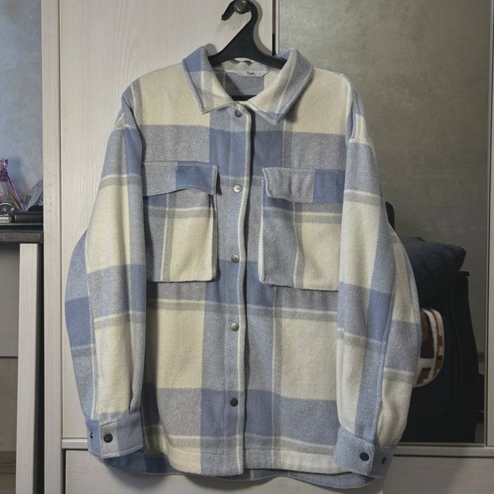 Cotton Flanner Shirt Staff    тепла сорочка стаф  S-M ( чол)  L ( жін)