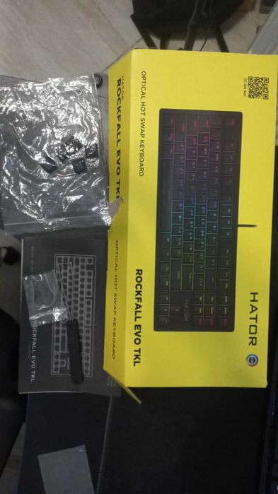 Клавіатура Hator Rockfall EVO TKL
