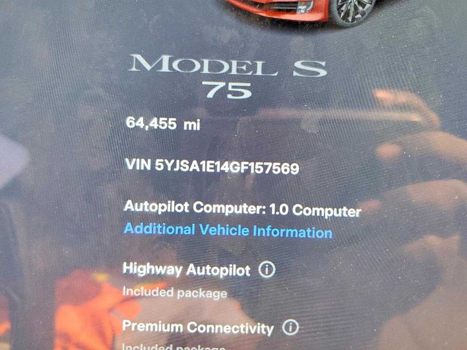 2016 TESLA model S