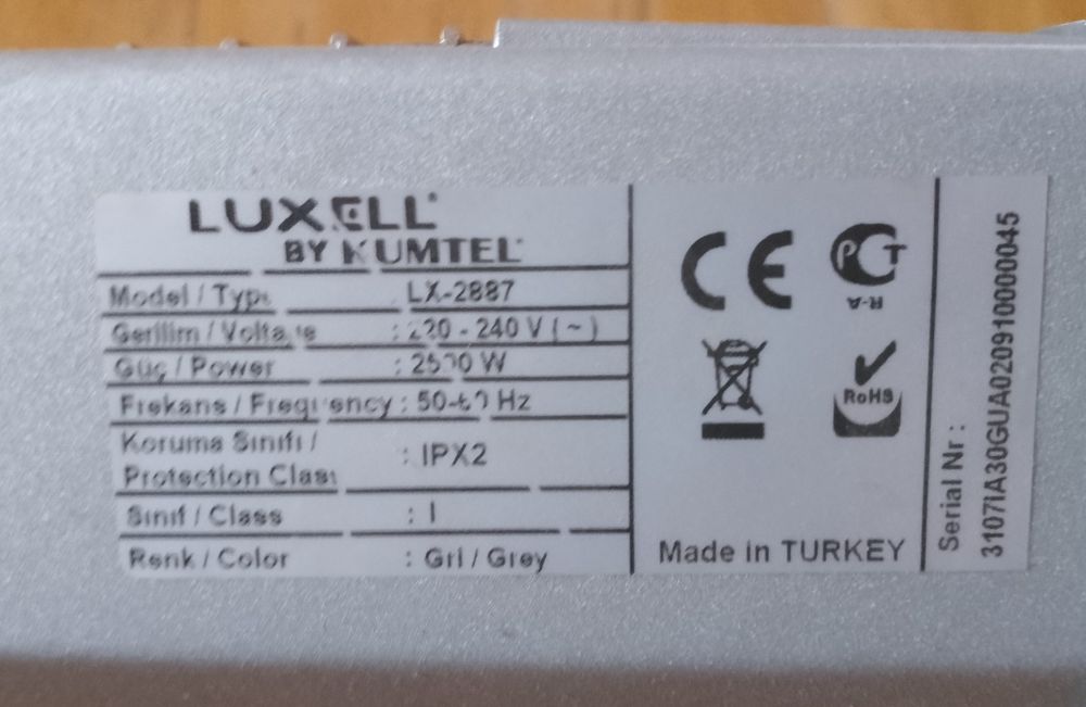 Обігрівач Туреччина