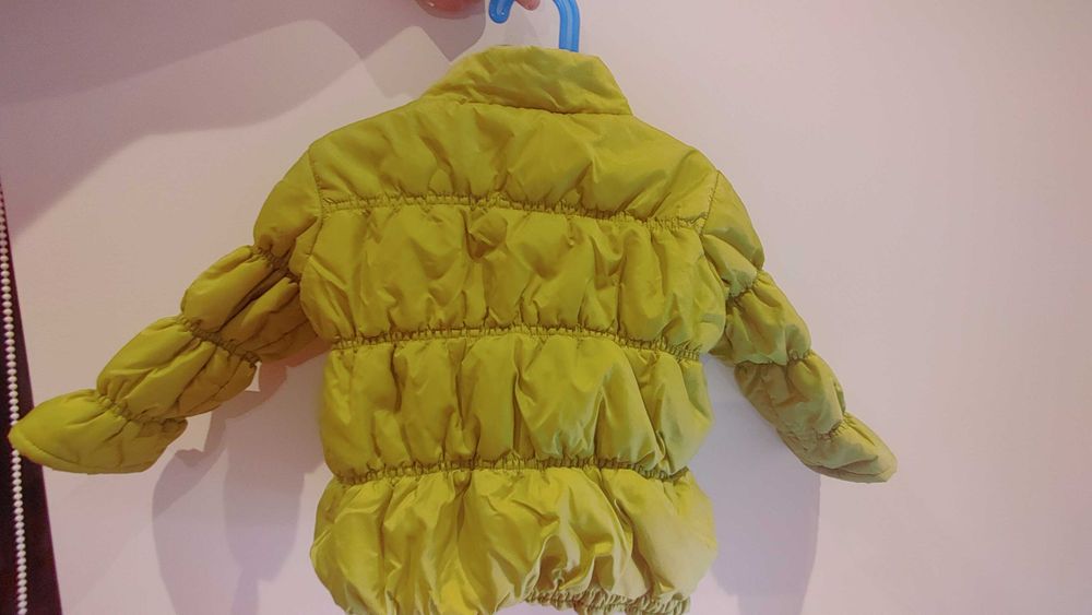 Wiosenno - jesienna kurtka dla dziewczynki 12 miesięcy 80 cm