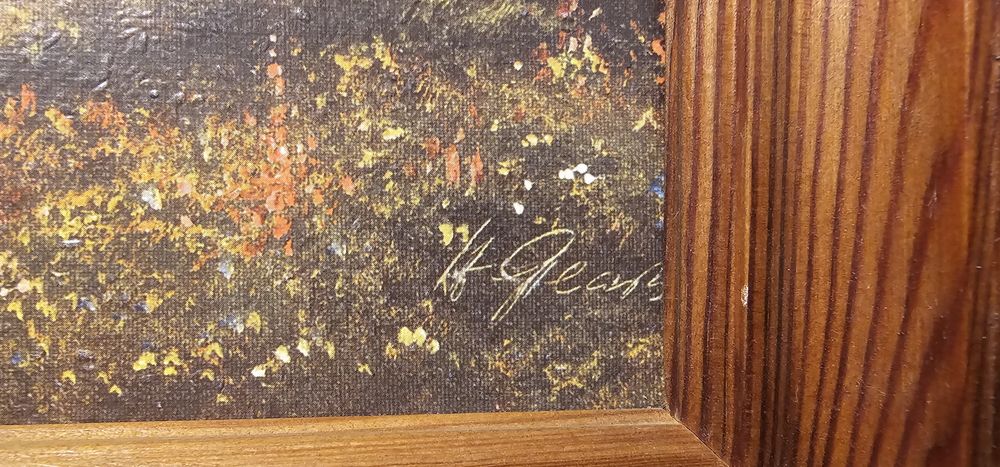 Obraz przectawiajacy przyrodę