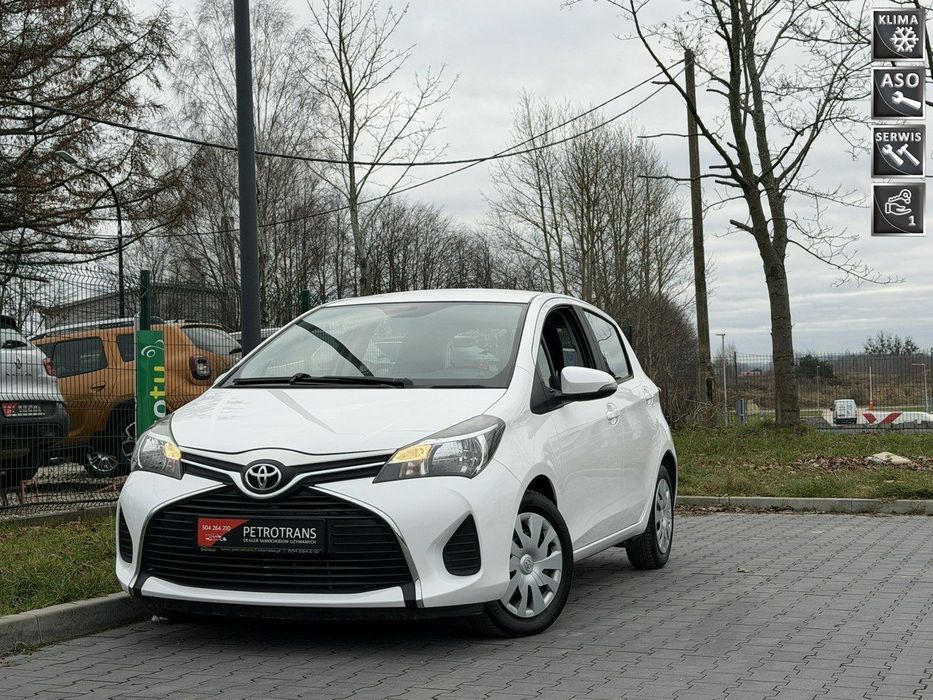 Toyota Yaris 1.0 / 70KM Klimatyzacja Duże Radio Dotykowe 61Tys KM Przebiegu
