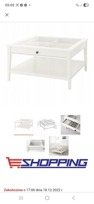 Stolik kawowy Ikea Liatorp