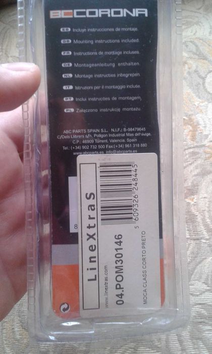 Punho mudanças em pele preto