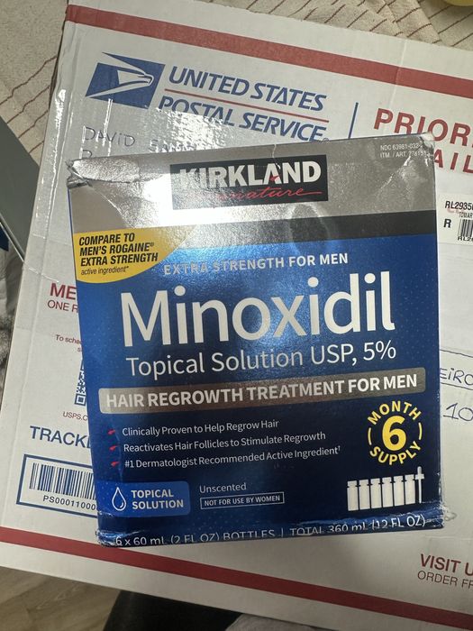 Minoxidil kikrland /Foligain /dermaroller