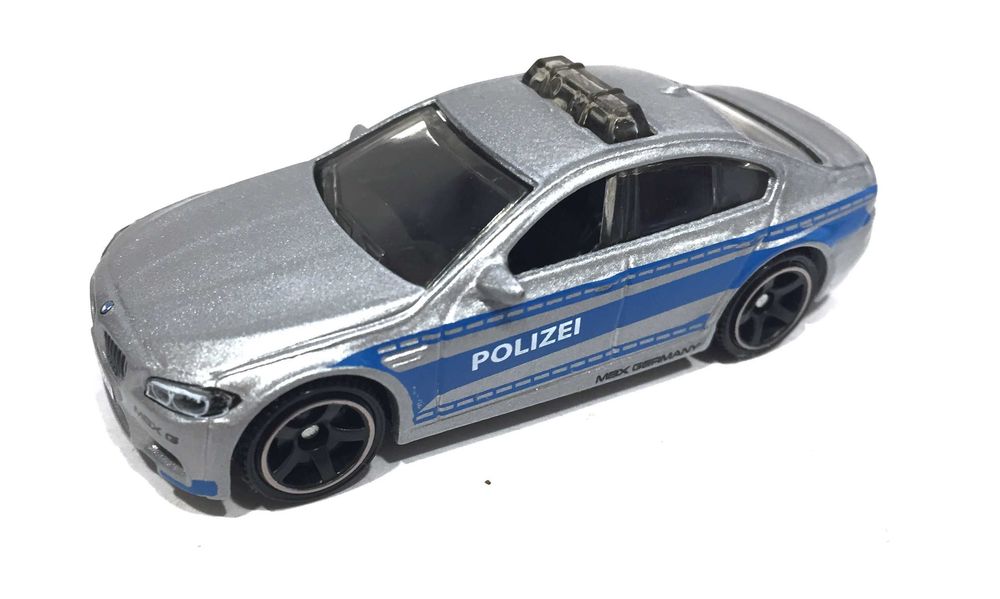 BMW M5 POLICE Matchbox - 1/64 MINT 2014