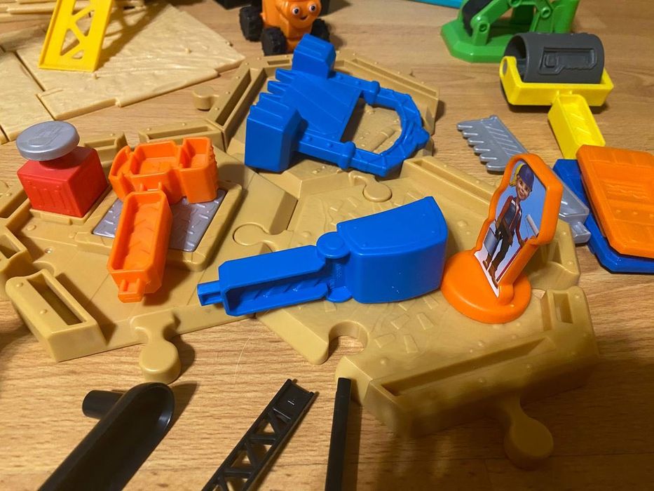 Великий будівельний майданчик для кінетичного піску Fisher-price