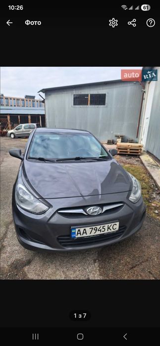 Продам Hyundai Accent 2014  р.в. на автоматі від власника