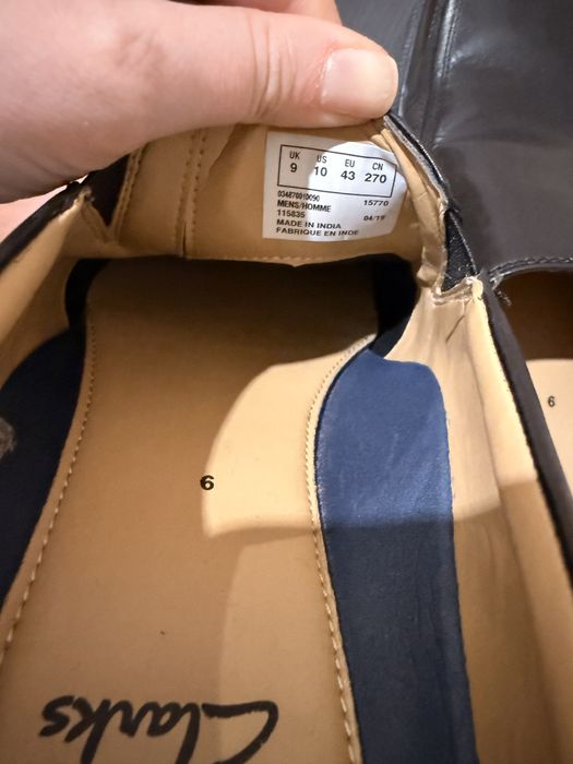 Туфлі чоловічі Clarks