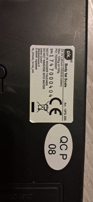 Waga łazienkowa szklana