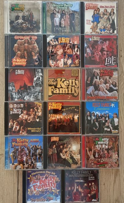Kelly Family zestaw 17 płyt CD