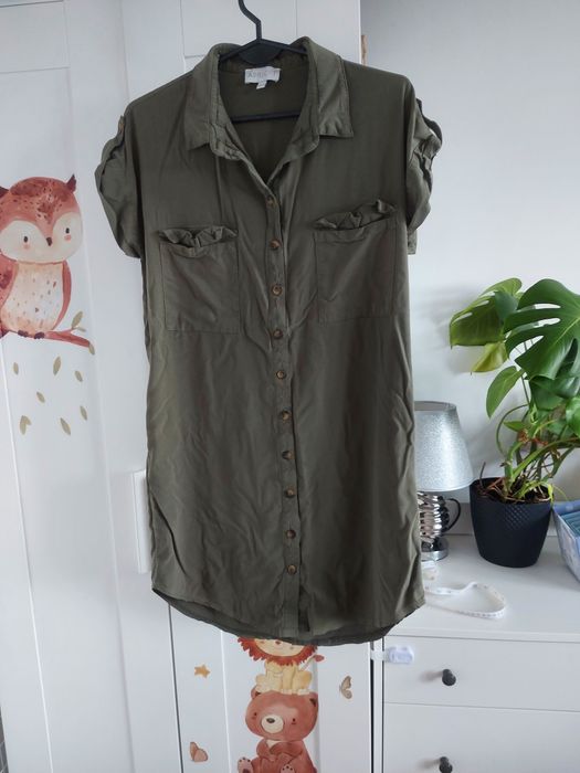 Khaki tunika. Rozmiar M/L