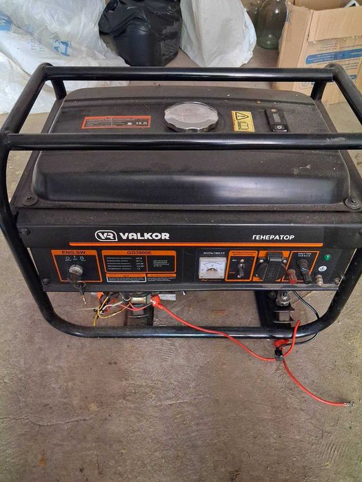 Продам Бенз + газ генератор VALKOR VR-3900 Б/У