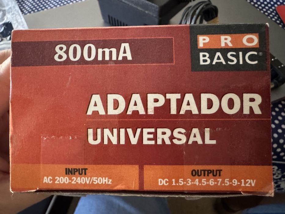 Adaptador universal DC-800 da PRO BASIC