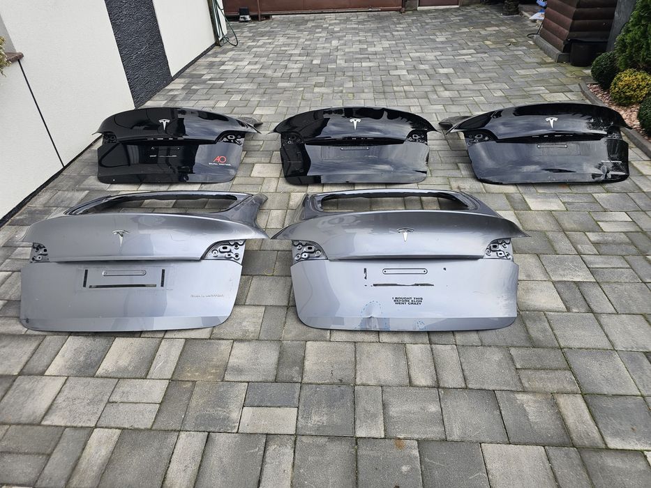 Tesla Model Y MY МЮ Крышка багажника оригинал в наличии