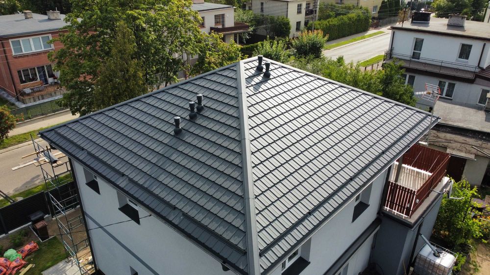 nowoczesny panel dachowy Galeco BROSA mikrofala