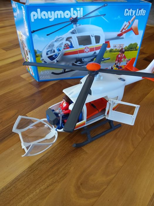 Playmobil City Life 6686 Śmigłowiec ratunkowy