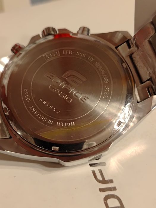 Zegarek casio edifice chronograf 556 nowy.