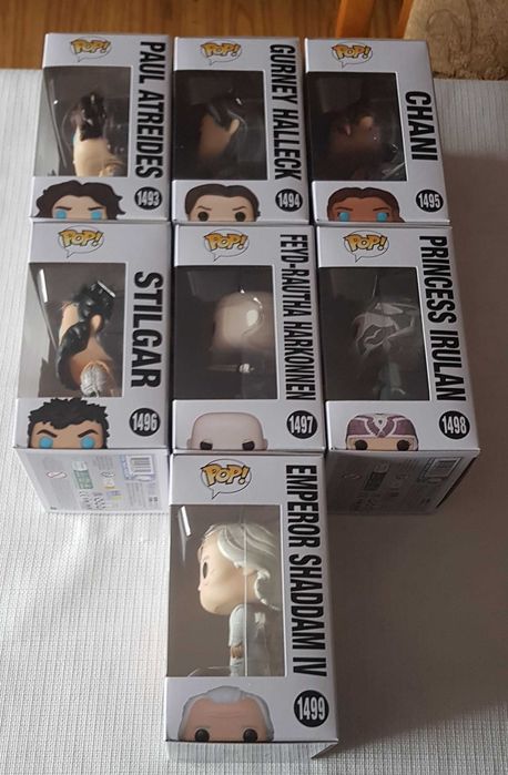 Funko POP Dune II komplet 7 figurek