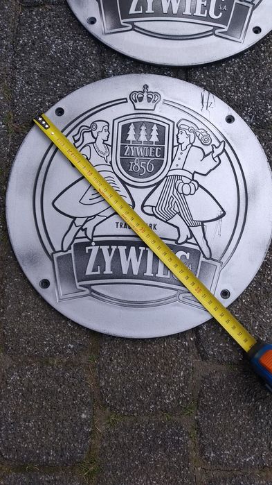 Żywiec ozdoby plastikowe